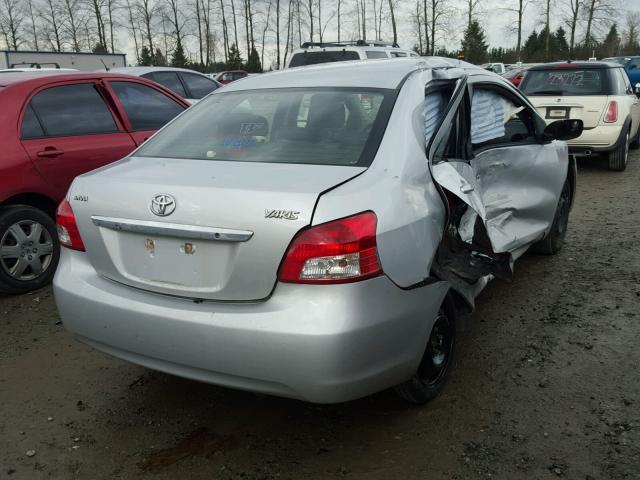 JTDBT903171104628 - 2007 TOYOTA YARIS SILVER photo 4