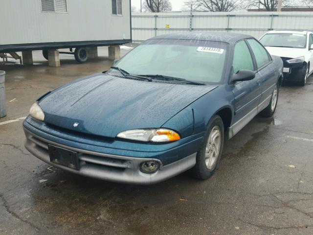 2B3ED56F3PH535320 - 1993 DODGE INTREPID E GREEN photo 2