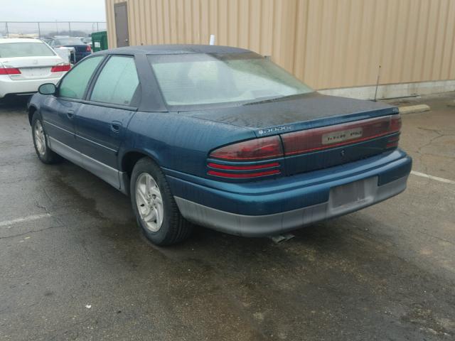 2B3ED56F3PH535320 - 1993 DODGE INTREPID E GREEN photo 3