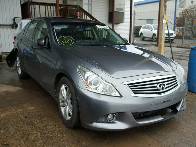 JN1CV6ARXCM672856 - 2012 INFINITI G37 GRAY photo 1