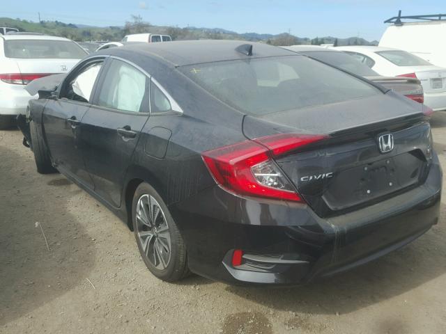 19XFC1F30HE212666 - 2017 HONDA CIVIC EX BLACK photo 3