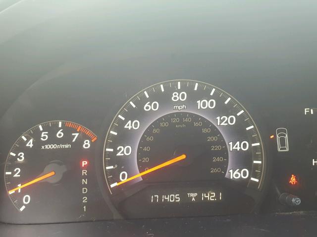 5FNRL38636B436215 - 2006 HONDA ODYSSEY EX BLACK photo 8