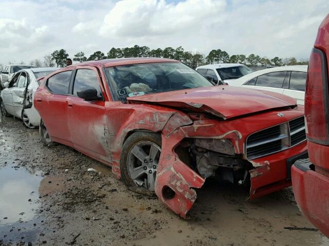 2B3KA33V59H514080 - 2009 DODGE CHARGER SX RED photo 1