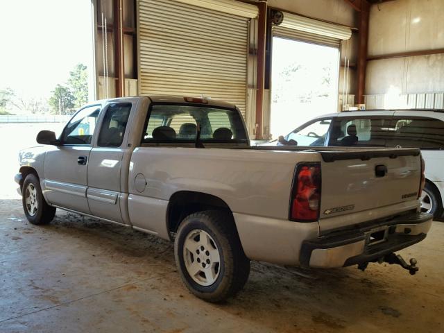 1GCEC19V65Z353718 - 2005 CHEVROLET SILVERADO SILVER photo 3