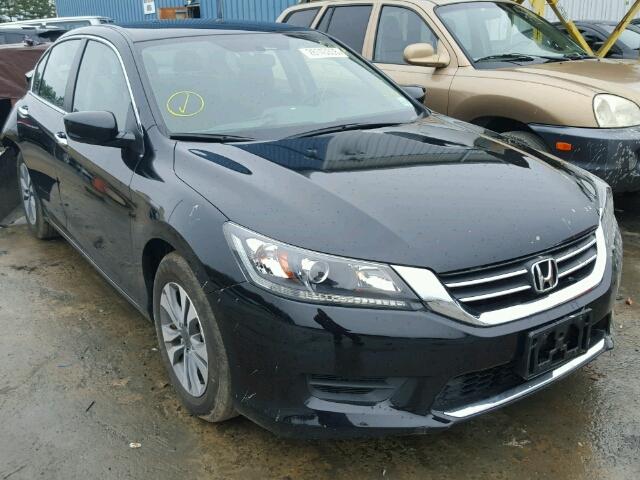 1HGCR2F31FA237424 - 2015 HONDA ACCORD LX BLACK photo 1