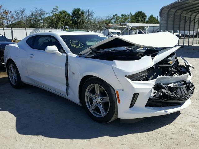 1G1FB1RX4J0137513 - 2018 CHEVROLET CAMARO LT WHITE photo 1