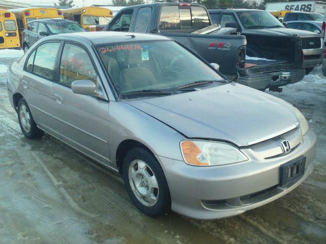 JHMES95683S025379 - 2003 HONDA CIVIC HYBR GOLD photo 1