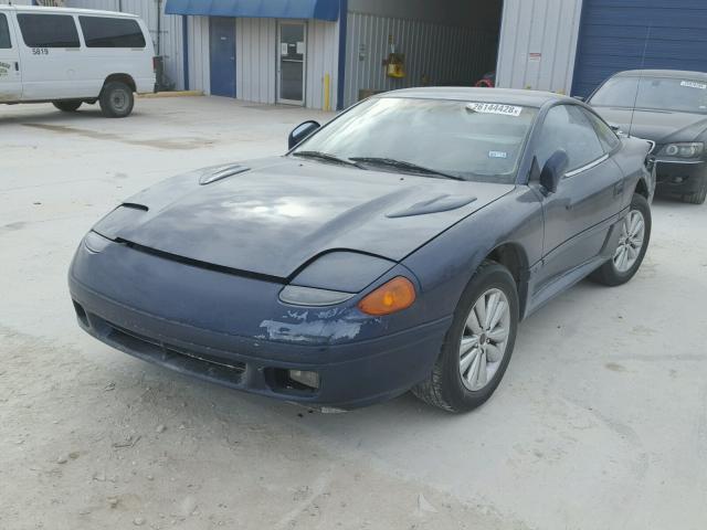 JB3BM44H2PY037570 - 1993 DODGE STEALTH BLUE photo 2