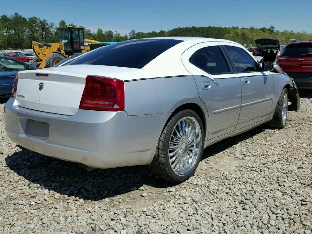 2B3KA43R57H641742 - 2007 DODGE CHARGER TWO TONE photo 4