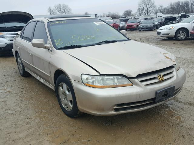 1HGCG16572A047106 - 2002 HONDA ACCORD EX GOLD photo 1