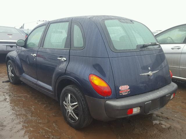 3C4FY48B15T515437 - 2005 CHRYSLER PT CRUISER BLUE photo 3