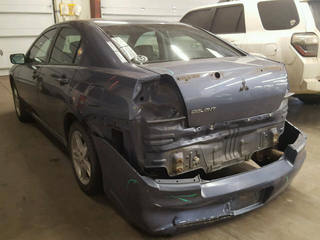 4A3AB36F57E053153 - 2007 MITSUBISHI GALANT ES GRAY photo 3