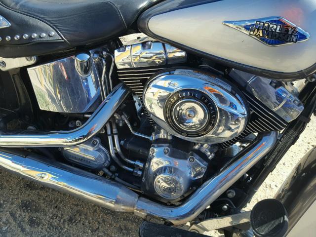 1HD1BWV12EB044949 - 2014 HARLEY-DAVIDSON FLSTC HERI TWO TONE photo 7