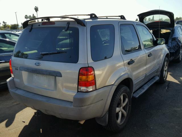 1FMCU03181KB05280 - 2001 FORD ESCAPE XLT TAN photo 4