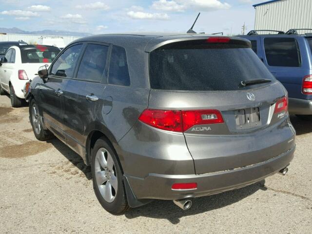 5J8TB18287A006752 - 2007 ACURA RDX BROWN photo 3