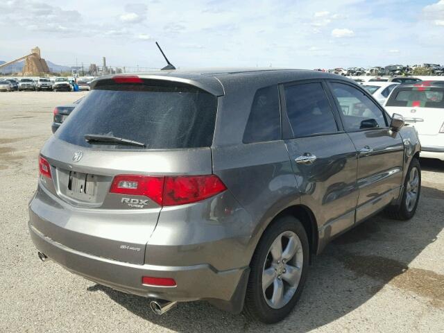 5J8TB18287A006752 - 2007 ACURA RDX BROWN photo 4