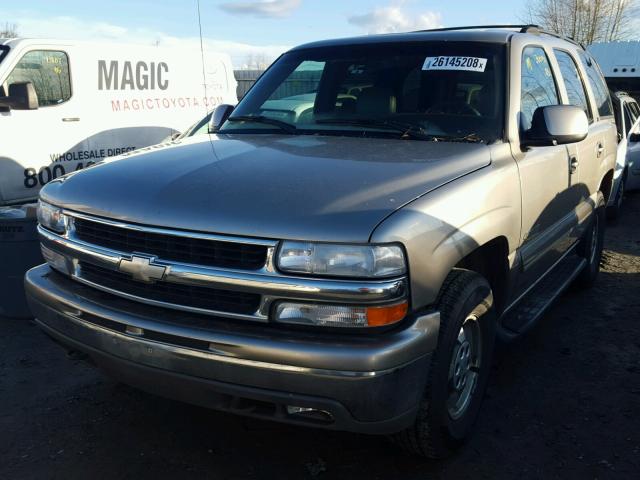 1GNEK13T9YJ203820 - 2000 CHEVROLET TAHOE K150 TAN photo 2