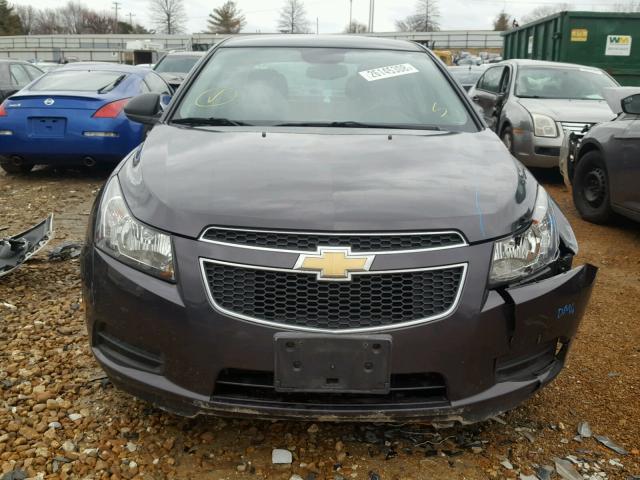 1G1PA5SH9E7454749 - 2014 CHEVROLET CRUZE LS CHARCOAL photo 10