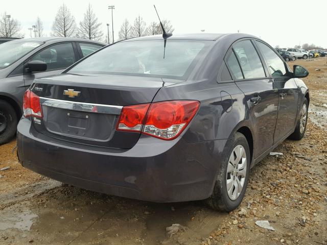 1G1PA5SH9E7454749 - 2014 CHEVROLET CRUZE LS CHARCOAL photo 4