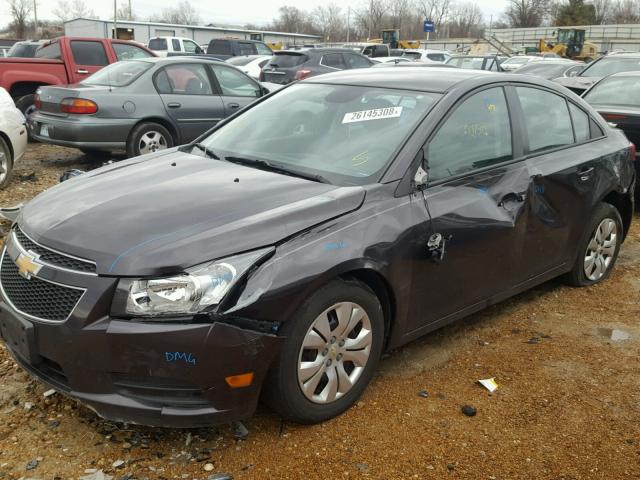 1G1PA5SH9E7454749 - 2014 CHEVROLET CRUZE LS CHARCOAL photo 9