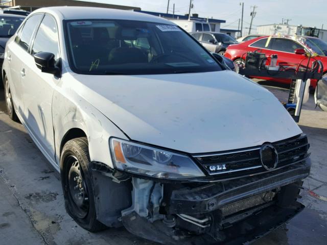 3VW267AJ3GM219269 - 2016 VOLKSWAGEN JETTA S WHITE photo 1