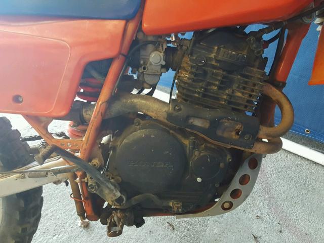 JH2PE0305EM104549 - 1984 HONDA XR500 R RED photo 7