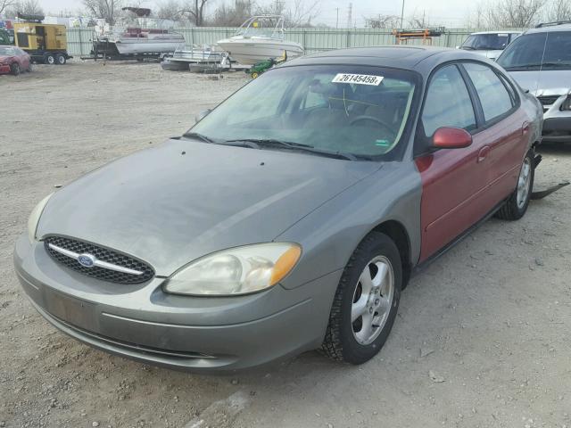 1FAFP55U92A214325 - 2002 FORD TAURUS SES BEIGE photo 2