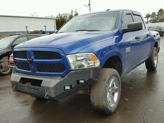 3C6RR7KT1EG210632 - 2014 RAM 1500 ST BLUE photo 2