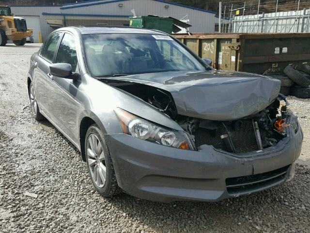 1HGCP2F82BA120768 - 2011 HONDA ACCORD EXL GRAY photo 1