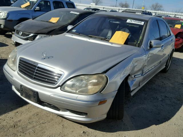WDBNG70J62A225148 - 2002 MERCEDES-BENZ S 430 SILVER photo 2