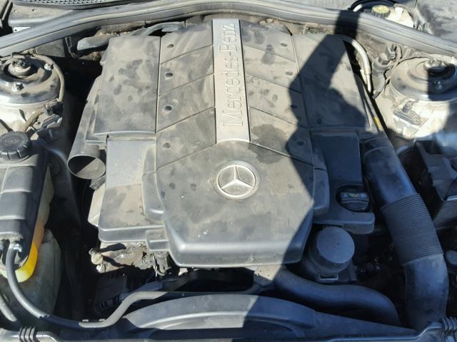 WDBNG70J62A225148 - 2002 MERCEDES-BENZ S 430 SILVER photo 7