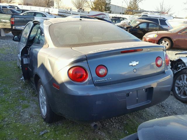 1G1AL15F367670262 - 2006 CHEVROLET COBALT LT GRAY photo 3