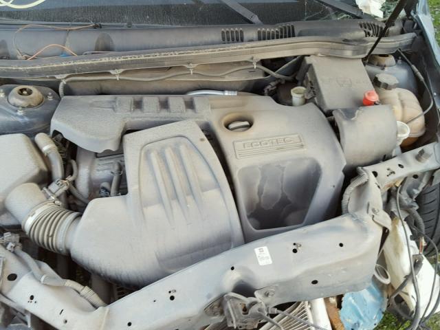 1G1AL15F367670262 - 2006 CHEVROLET COBALT LT GRAY photo 7