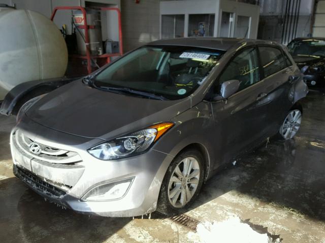 KMHD35LH8EU174062 - 2014 HYUNDAI ELANTRA GT GRAY photo 2