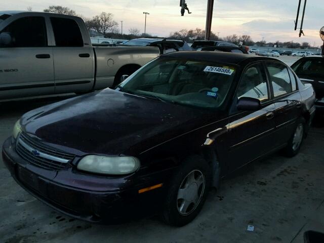 1G1NE52J8Y6286952 - 2000 CHEVROLET MALIBU LS BURGUNDY photo 2