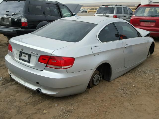 WBAWB73547P032632 - 2007 BMW 335 I SILVER photo 4