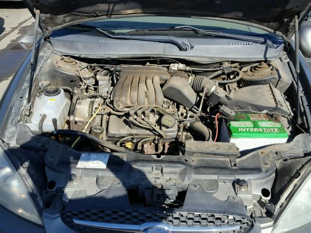 1FAFP552X3G227419 - 2003 FORD TAURUS SES GREEN photo 7