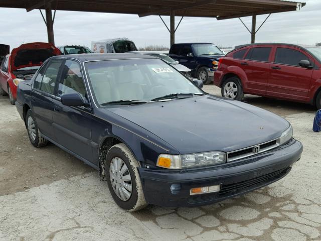 1HGCB7659MA221102 - 1991 HONDA ACCORD LX BLUE photo 1