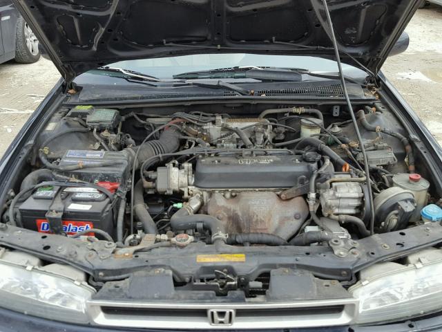 1HGCB7659MA221102 - 1991 HONDA ACCORD LX BLUE photo 7