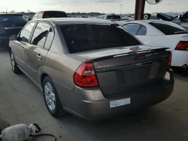 1G1ZT58F47F108691 - 2007 CHEVROLET MALIBU LT BEIGE photo 3