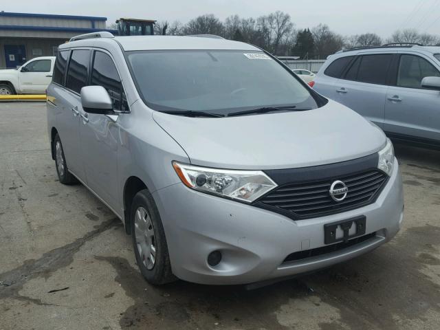 JN8AE2KP2E9108204 - 2014 NISSAN QUEST S SILVER photo 1