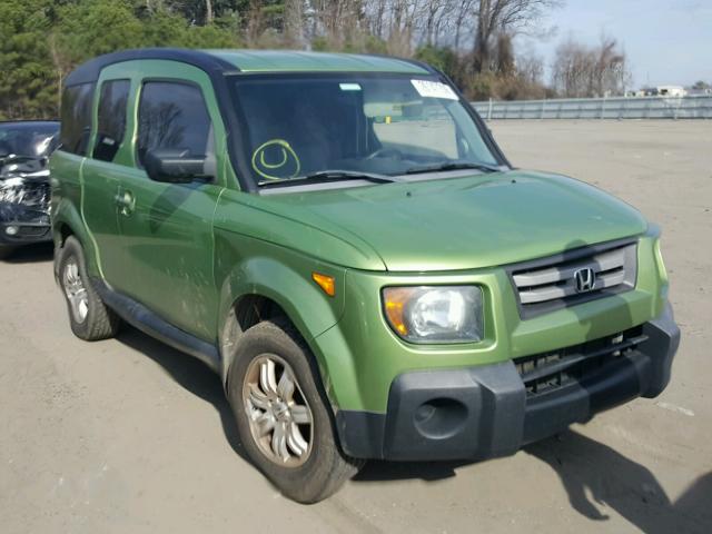 5J6YH18778L008989 - 2008 HONDA ELEMENT EX GREEN photo 1