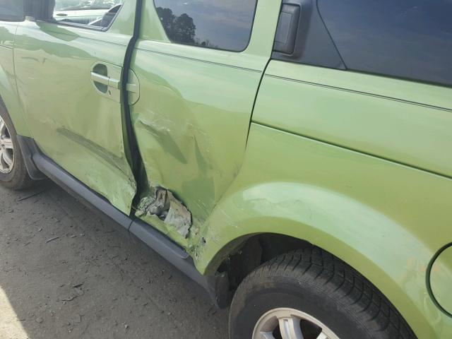 5J6YH18778L008989 - 2008 HONDA ELEMENT EX GREEN photo 9