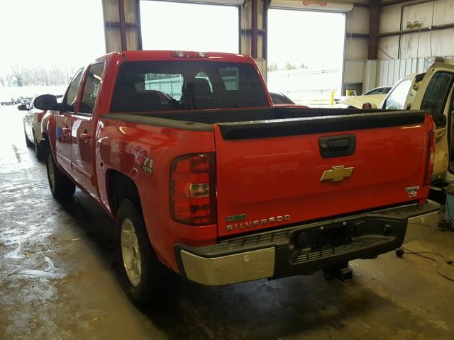 3GCPKTE31BG234367 - 2011 CHEVROLET SILVERADO RED photo 3