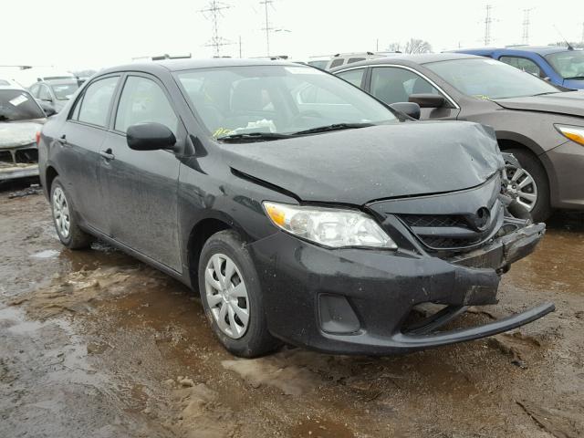 2T1BU4EE6BC569646 - 2011 TOYOTA COROLLA BA BLACK photo 1