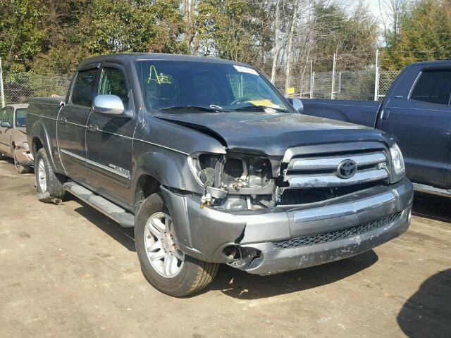 5TBET34146S515986 - 2006 TOYOTA TUNDRA DOU GRAY photo 1