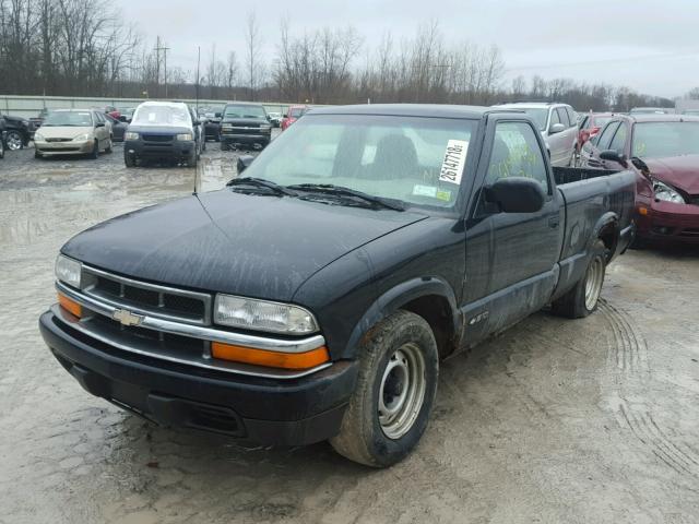 1GCCS1451YK231671 - 2000 CHEVROLET S TRUCK S1 BLACK photo 2