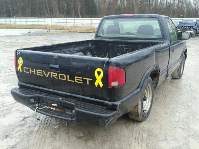 1GCCS1451YK231671 - 2000 CHEVROLET S TRUCK S1 BLACK photo 4