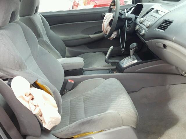 2HGFG12839H521299 - 2009 HONDA CIVIC EX ნაცრისფერი ფოტო 5