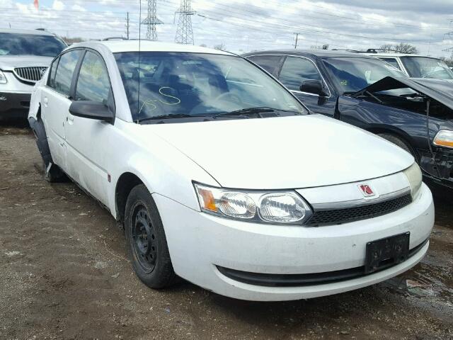 1G8AJ52F63Z149085 - 2003 SATURN ION WHITE photo 1